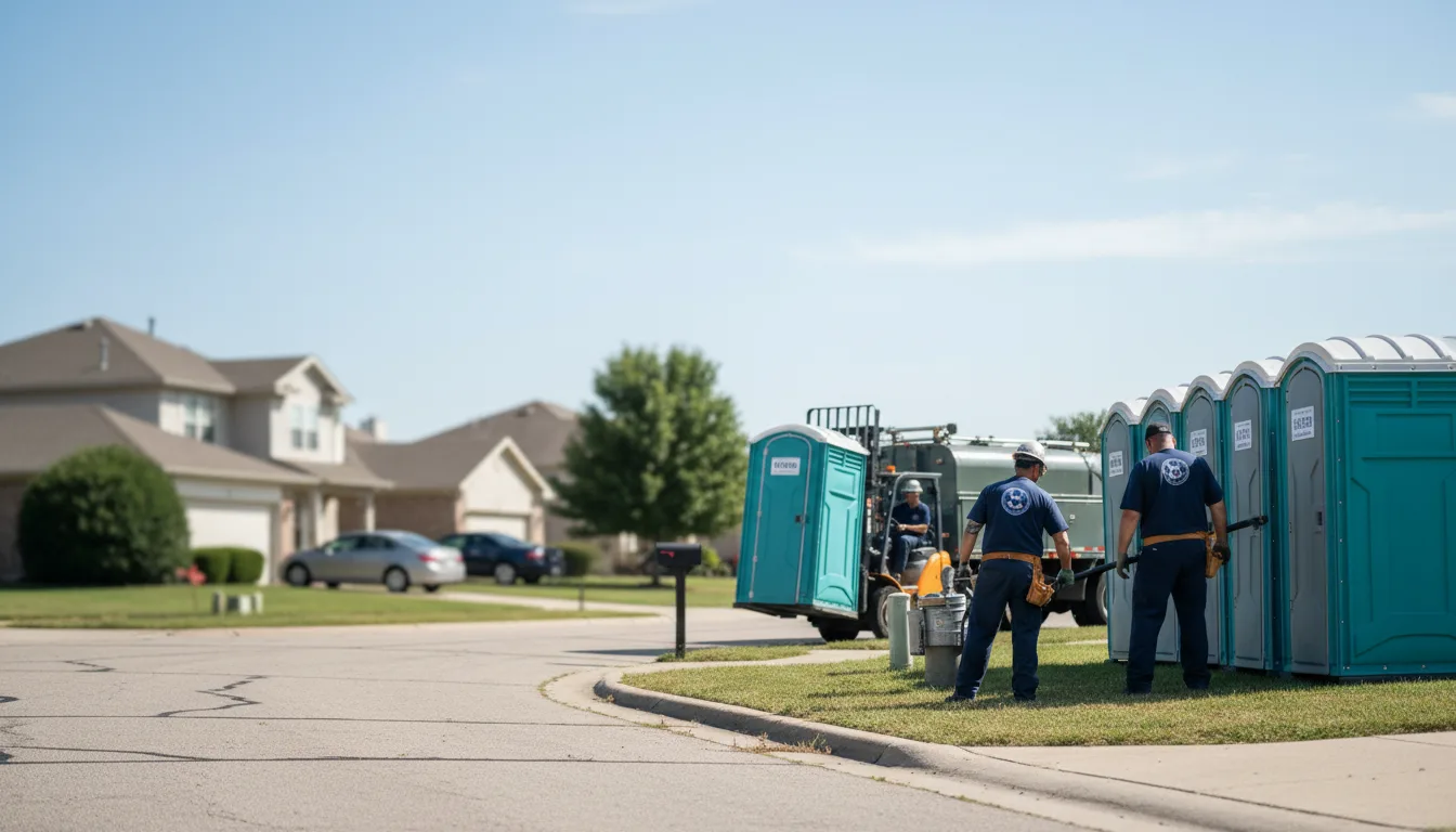 Porta Potty Rental in Des Plaines, IL near me